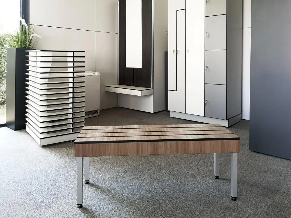 PRO-FI benches and dressing rooms